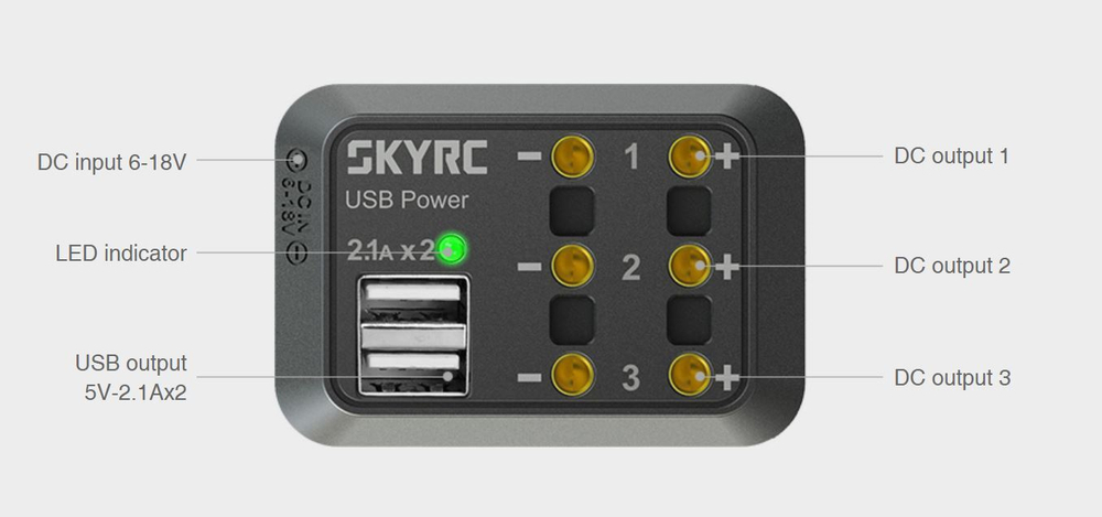 Разветвитель iMax DC Power Distributor