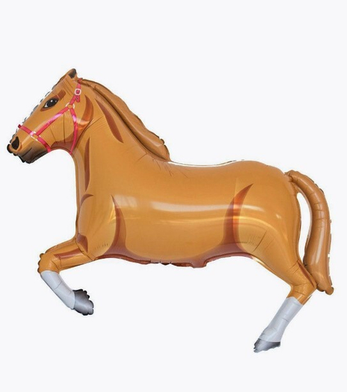 Фигура Лошадь коричневая 42" Fm