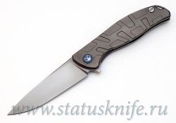 Нож Широгоров Flipper 95 S30V FS Т узор  подшипникифотография - 3