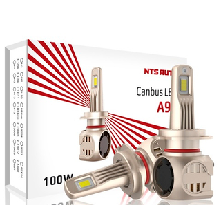 Автолампа LED Н 7 к-т NTS (радиатор+вентилятор) A95 100W CANBUS 4300K 5500Lm  (A95H7-4300K)