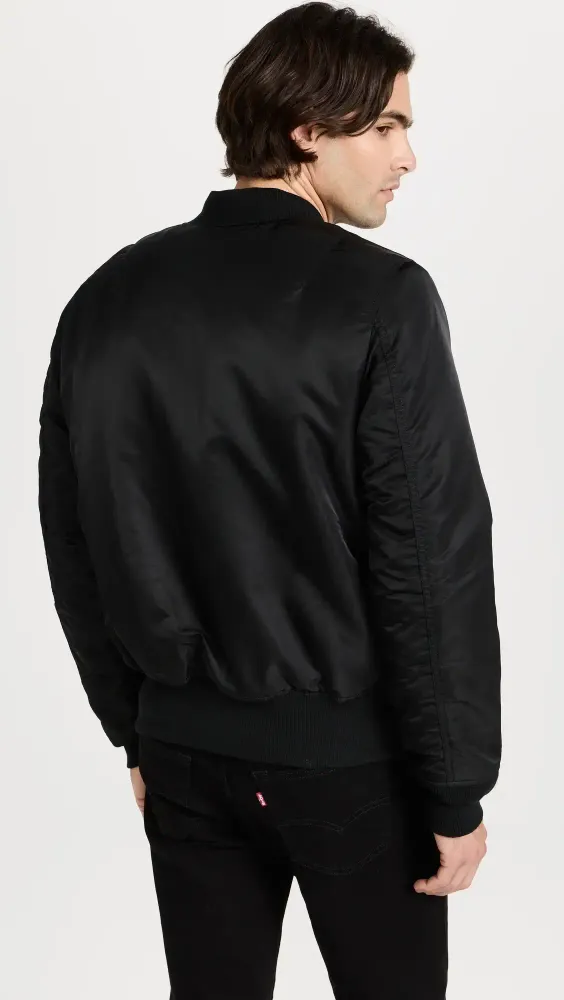 Бомбер Alpha Industries MA-1 Mod Black