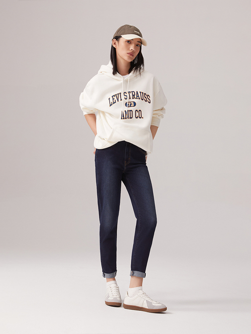 Женские джинсы бойфренды с завышенной талией Levi's High Rise Boyfriend 85873-0170