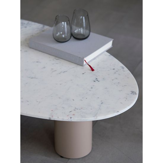 Столик кофейный mojo, 120х65,5 см, бежевый