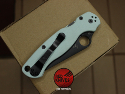 Нож Spyderco Paramilitary 2 G10 - минт рукоять, черный клинок RK/465