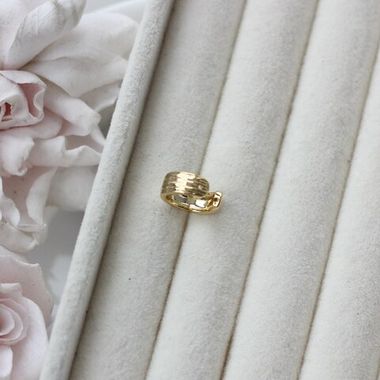 Кафф с отверстием для подвесок 12*5 мм, позолота, Ш135