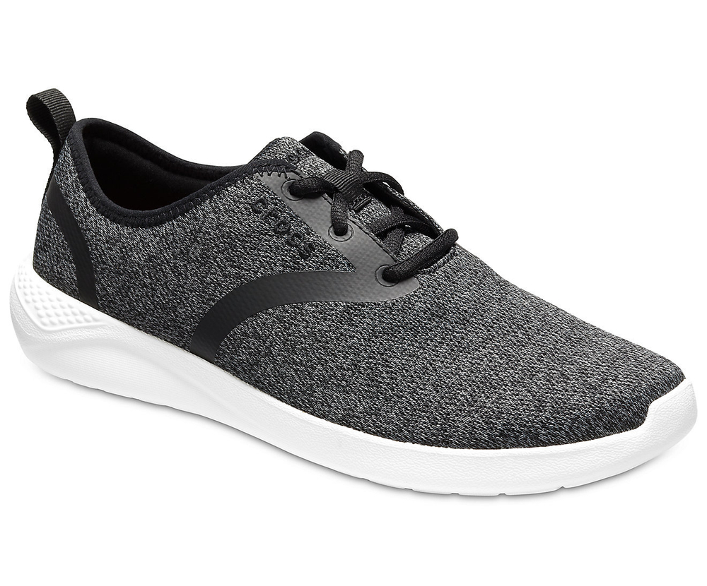 Кроссовки Crocs Men's LiteRide Lace-Up Черные