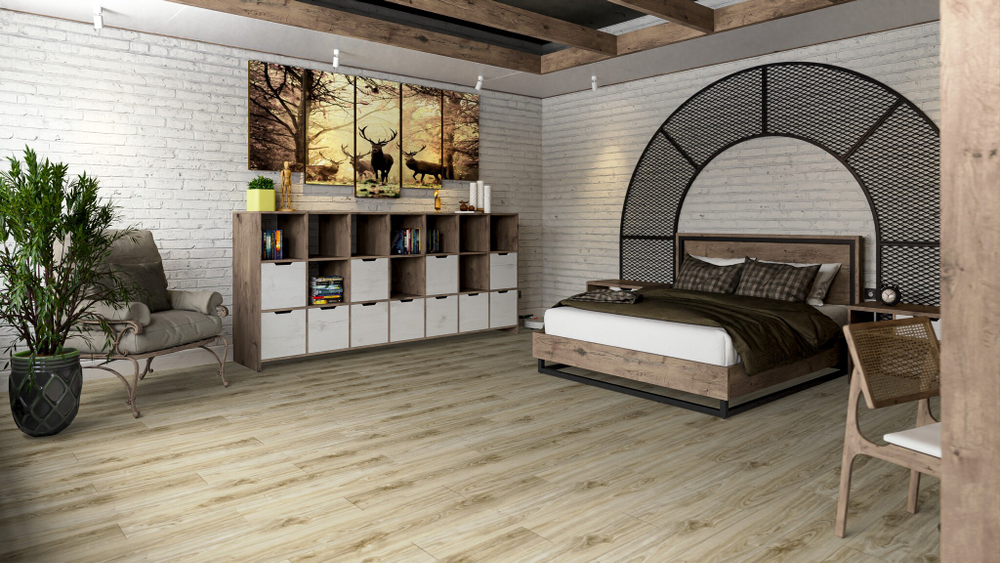 LVT-плитка Damy Floor SL3739-3-LVT Дуб Белый