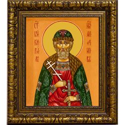 Кирилл Алфанов, Сокольницкий, Новгородский преподобный. Икона на холсте.