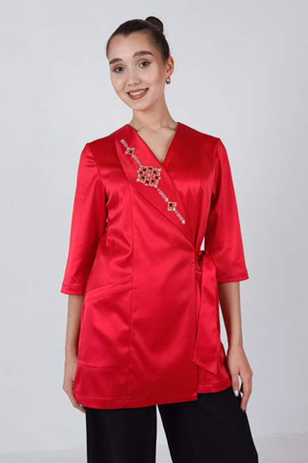 Блузка с чувашской вышивкой