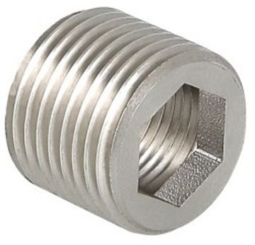 Футорка Valtec 3/4"х1/2" под шестигранник латунная никелированная VTr.660.N.0405