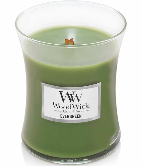 Вечнозеленая ель, ароматическая свеча, WoodWick