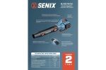 Воздуходувка аккумуляторная SENIX BLAX6-M1-EU, X6 60V, 1акб, зу