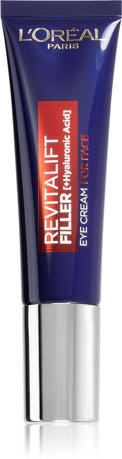 L’Oreal Paris Revitalift Filler - увлажняющий крем для лица и области вокруг глаз /   30  ml  / GTIN 3600523954940