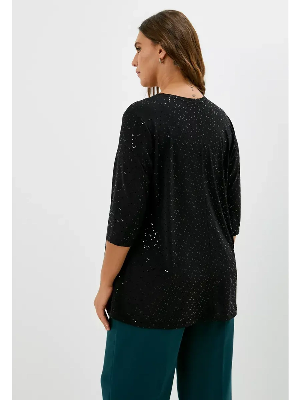 Блузка нарядная большого размера