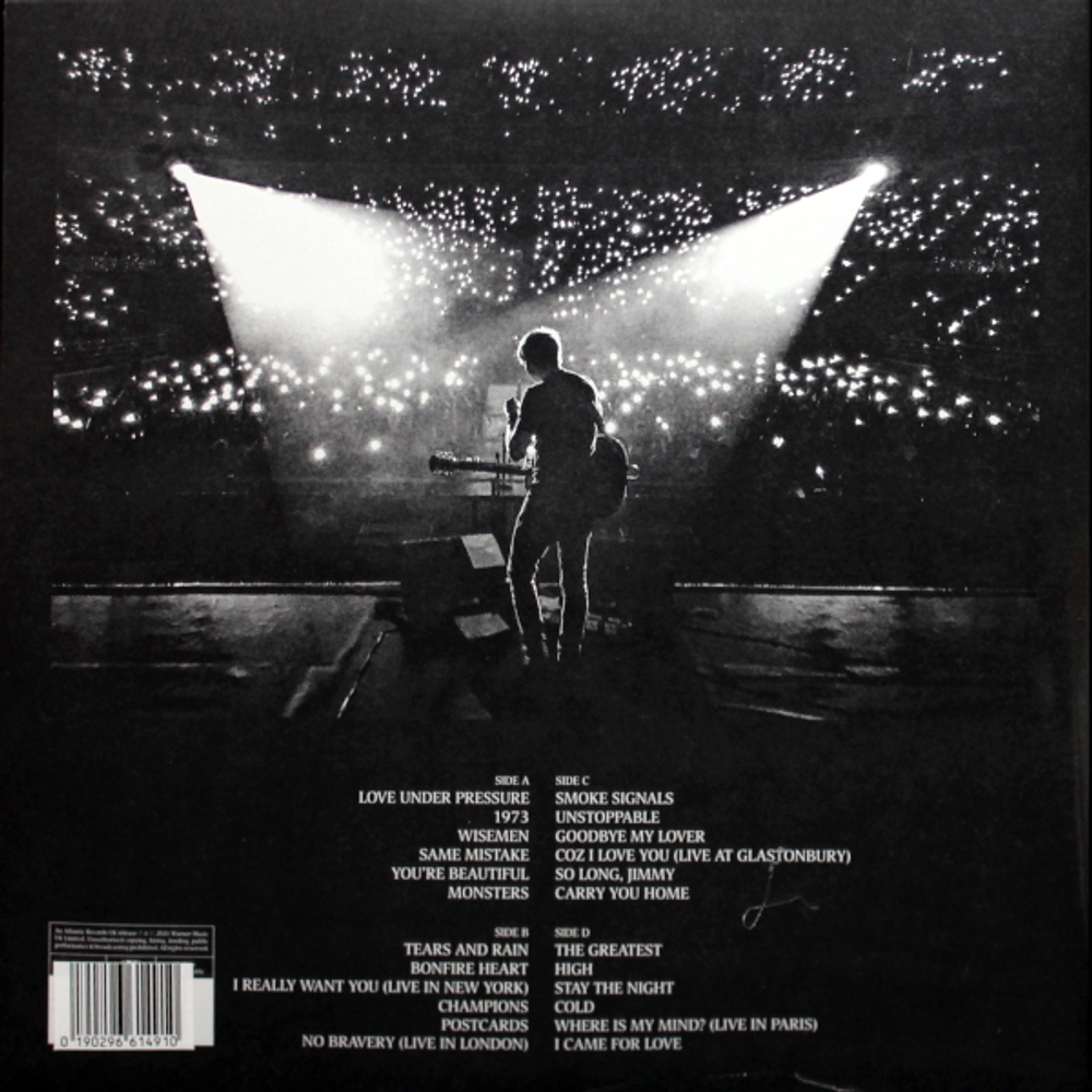 James Blunt / The Stars Beneath My Feet (2004-2021)(Limited Edition)(Clear Vinyl)(2LP)