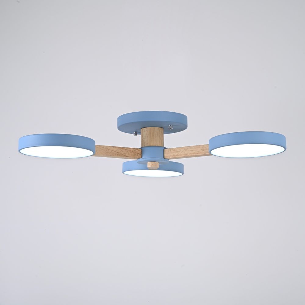 Потолочная Люстра Turna 3 Blue By Imperiumloft