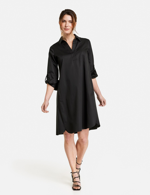 Платье-рубашка из хлопка