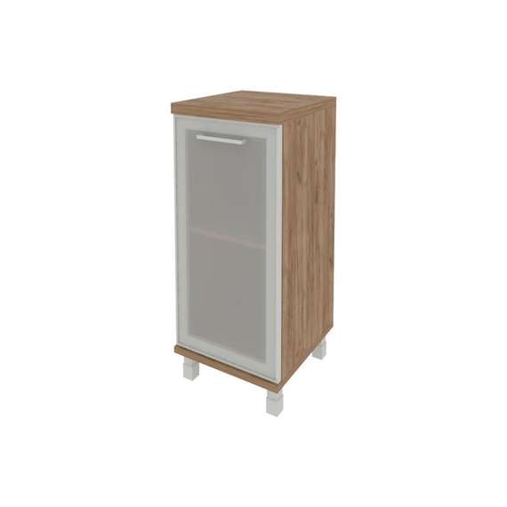 First Шкаф низкий узкий правый KSU-3.2 R (R) Дуб Табак 401*432*958