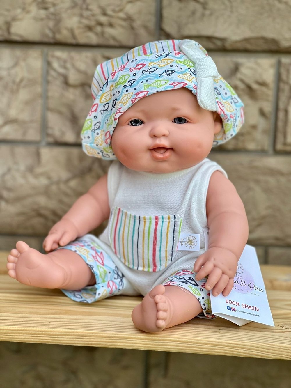 Кукла Marina and Pau 35cм Cuco виниловая (M360K)