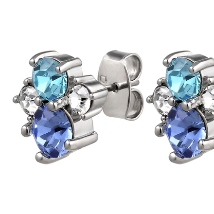 Серьги Dyrberg Kern BILLIS SS LIGHT SAPPHIRE 460046