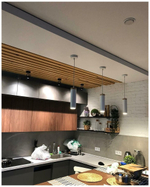 Потолочно-стеновые рейки из Сосны 60х40мм