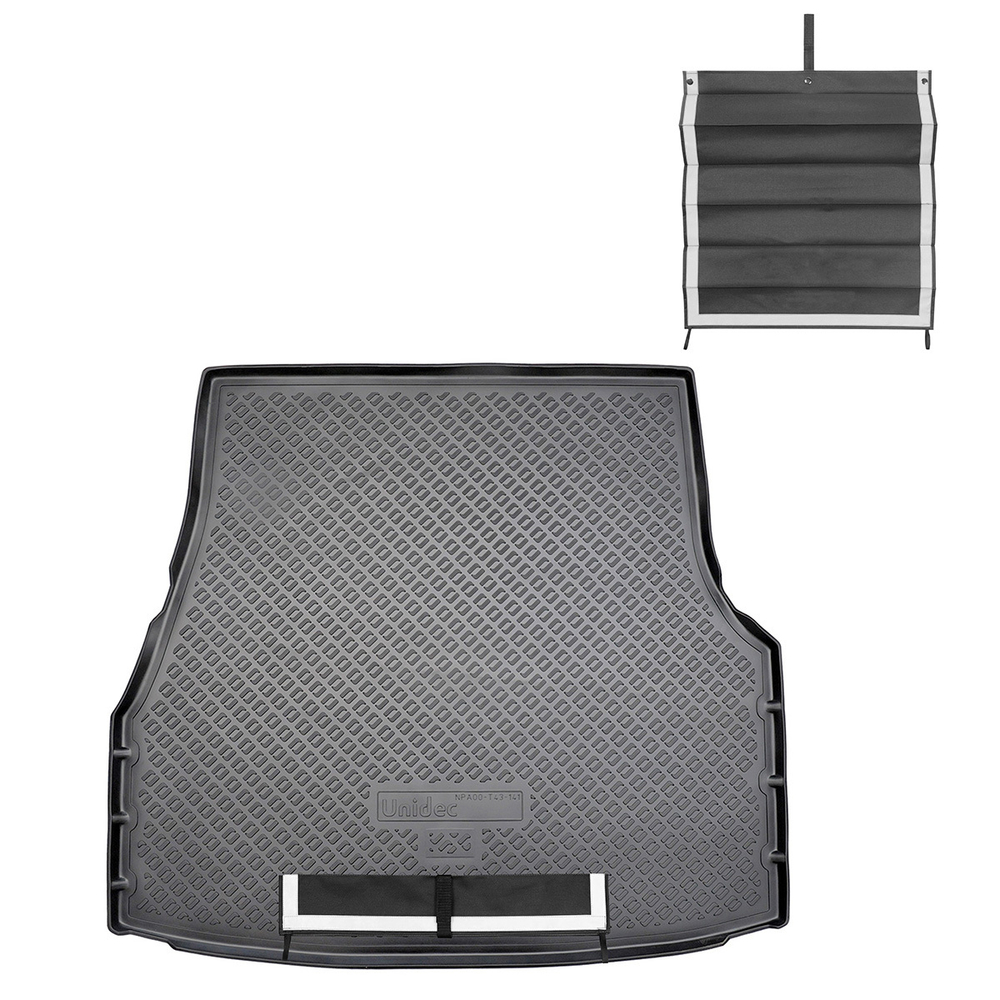 Коврик в багажник Norplast для Kia K9 (2022-) Черный, арт.NPA00-T43-141-AP
