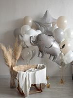 "Привет новорожденному" (набор из 21 шара) №8414