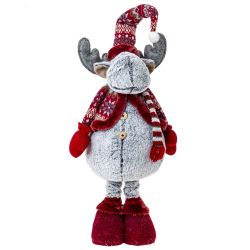 GAEM Игрушка набивная "Лось" (телескоп ноги), L30 W25 H108/73см