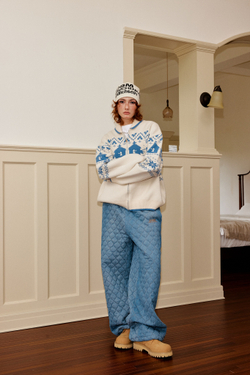 Кардиган DONSMOKE "Winter Coming" Zip Cardigan