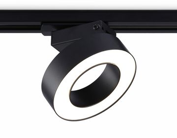 Трековый однофазный светодиодный светильник 15W 4200K GL6868 BK черный Track System Ambrella