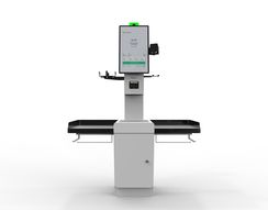 POScenter SCO-M210 Basic Fly (J4125, RAM 8GB, SSD 128GB,белая тумба с полками)