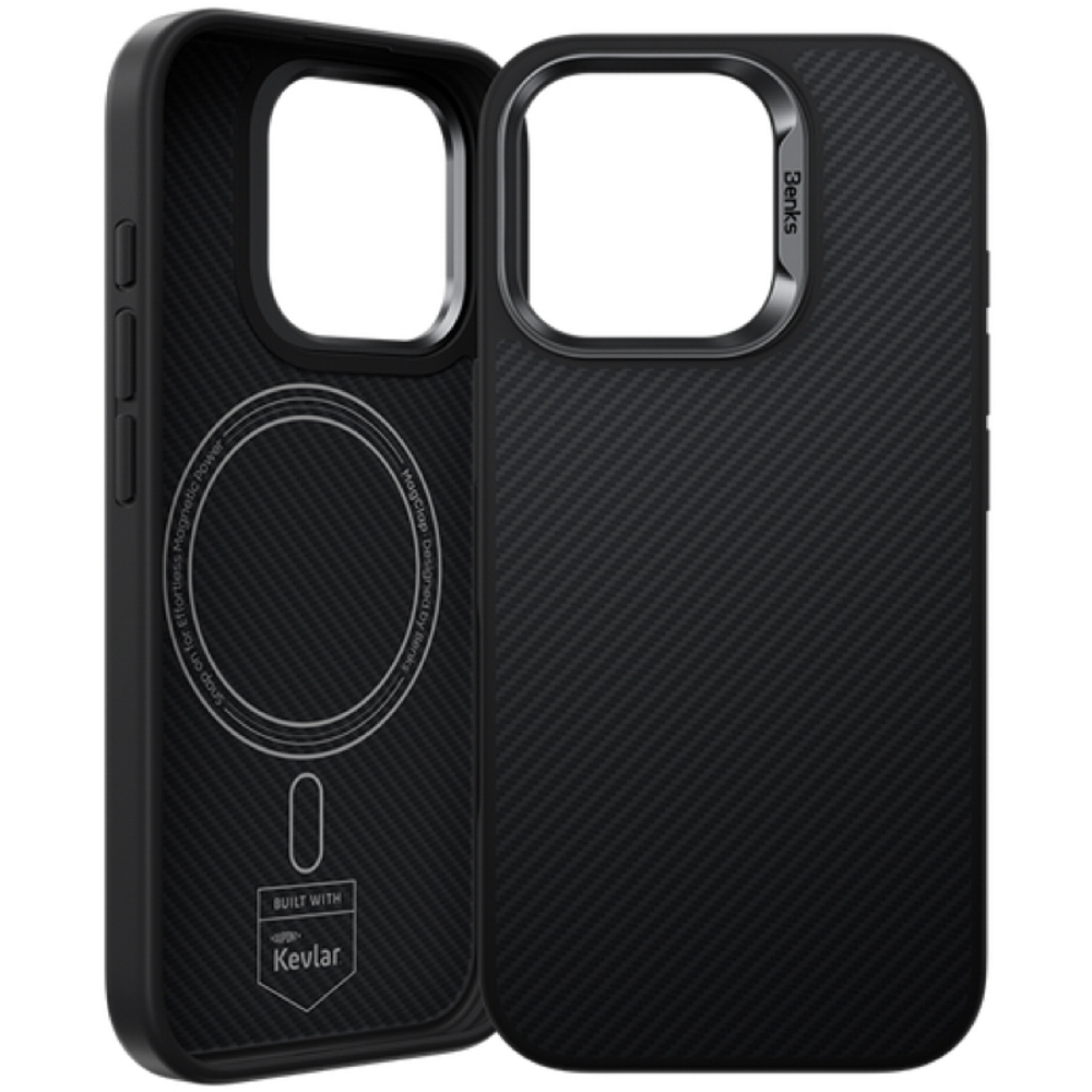 Чехол Benks Kevlar для Apple iPhone 16 Pro, кевларовый