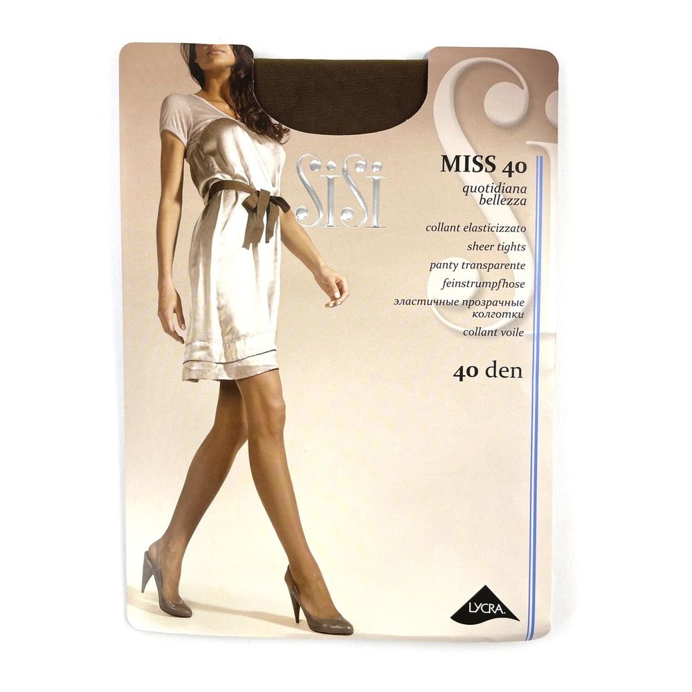 SISI Miss колготки класс. с шортиками 40 den naturelle р.2 (S)