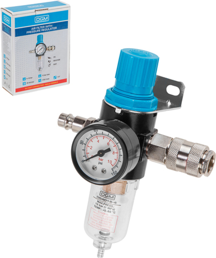 Фильтр воздушный DGM с регулятором давления (1/4")