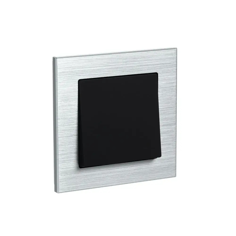 ATLASDESIGN NATURE 1-постовая РАМКА, МЕТАЛЛ СЕРЕБРО