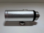 Автомобильное зарядное устройство QC3.0 (серый) (1 шт.)