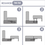 Кресло мягкое "Консул" (раскладное)