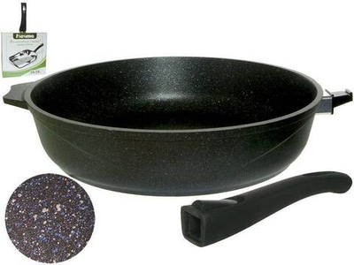 Сковорода 30см Гранит star со съемной ручкой