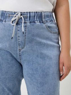 Джинсы на резинке