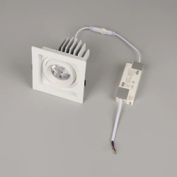 Светильник MS-VORTEX-BUILT-S117x117-20W Warm3000 (WH-WH, 20 deg, 230V) (Arlight, IP20 Металл, 5 лет) 057916