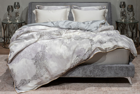 Пододеяльник 220x200 Garda Decor Нувола серый