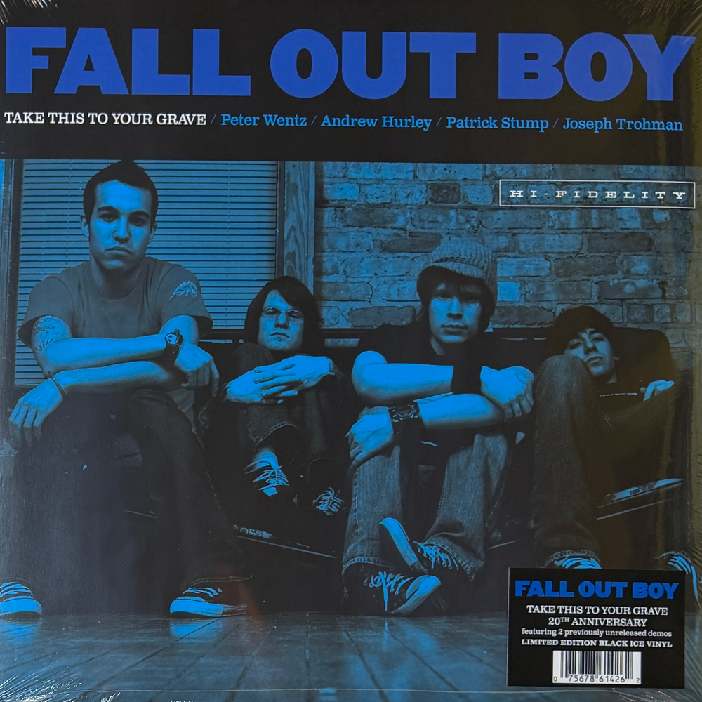 Виниловая пластинка Fall Out Boy ‎– Take This To Your Grave LP