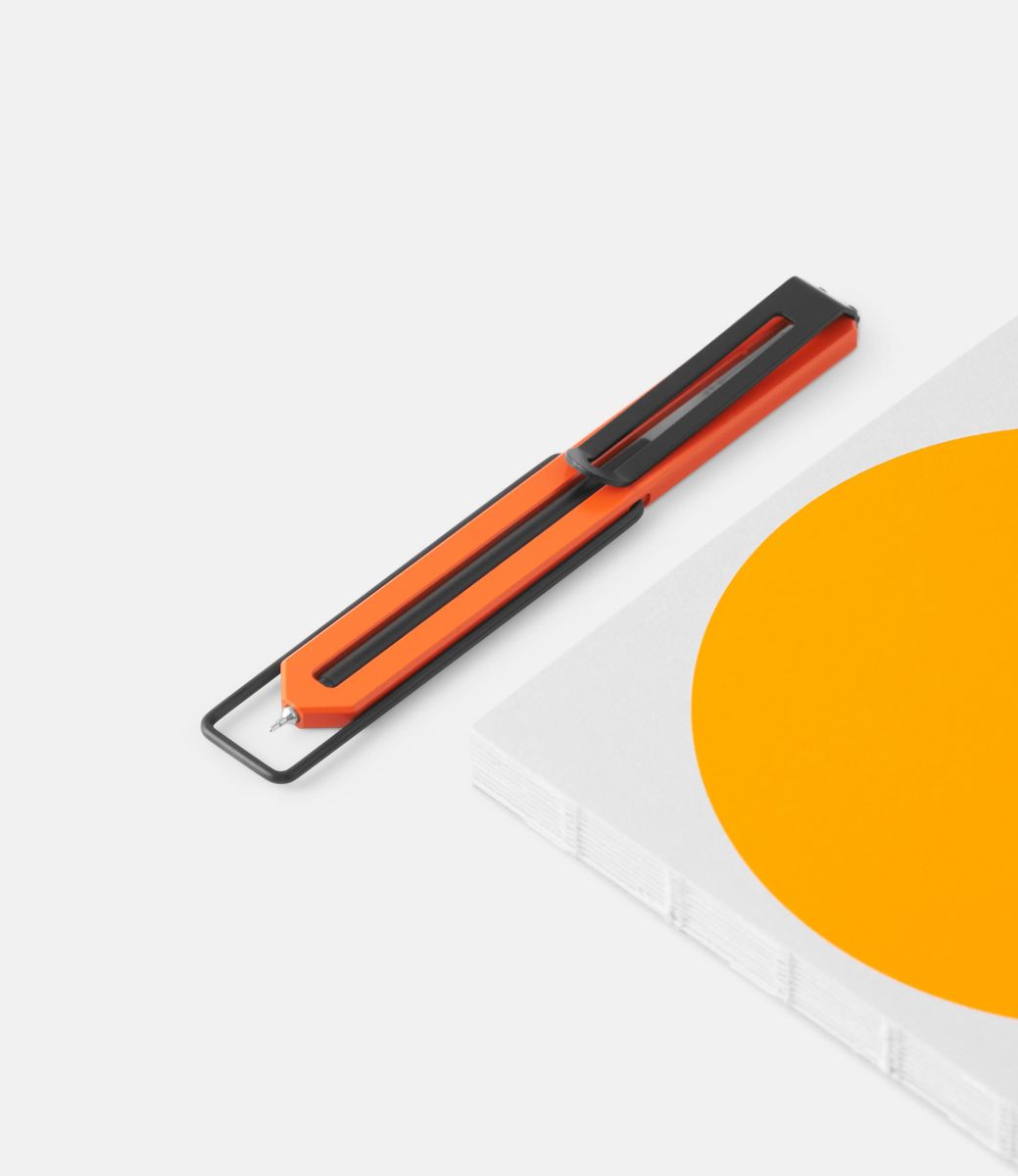 CW&T Pen Type-C Titanium Orange Cerakote — ручка-закладка из титана