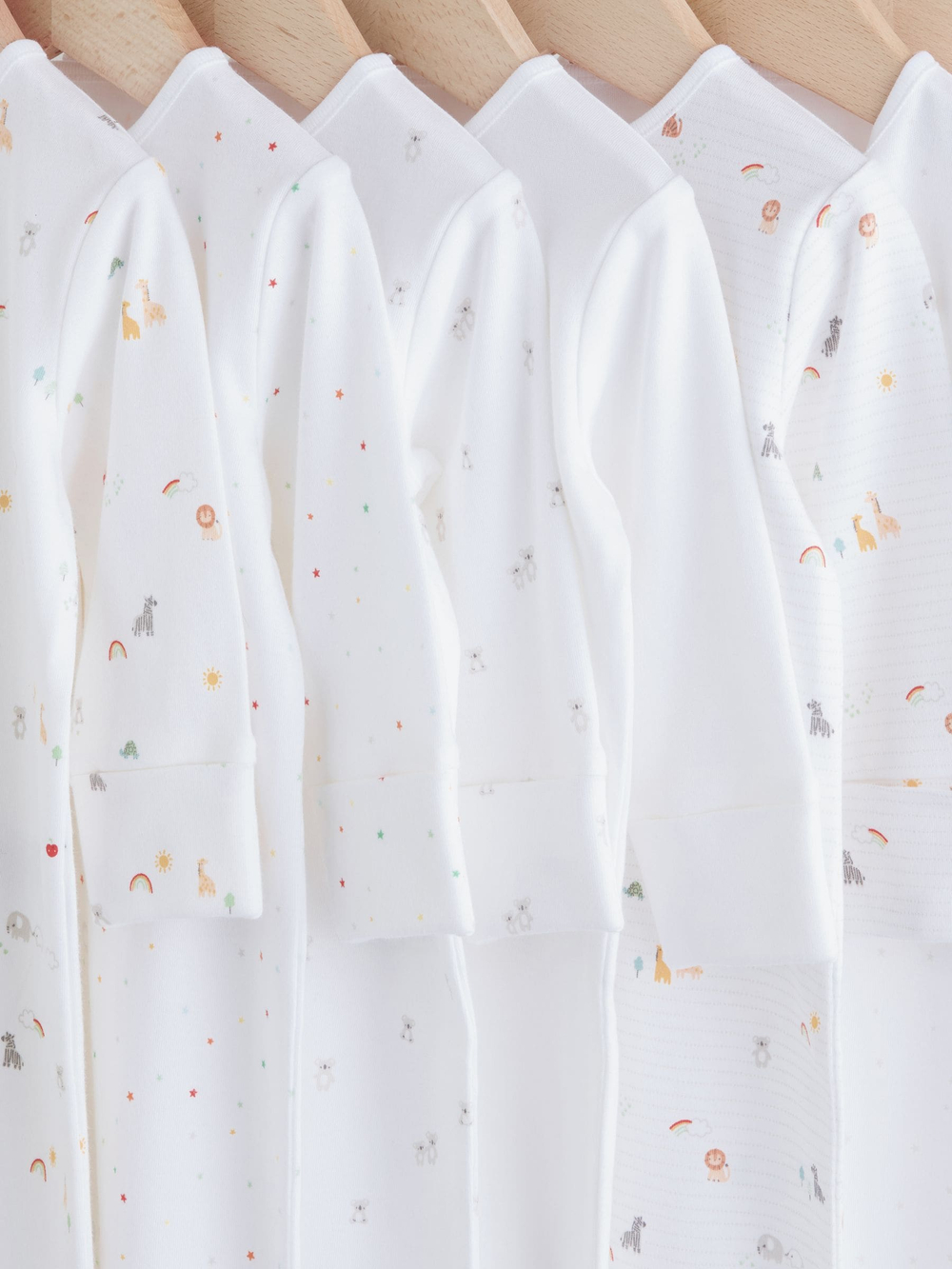 Комбинезон / Cлип для малышей Next AW3-256, 7 шт., Белый