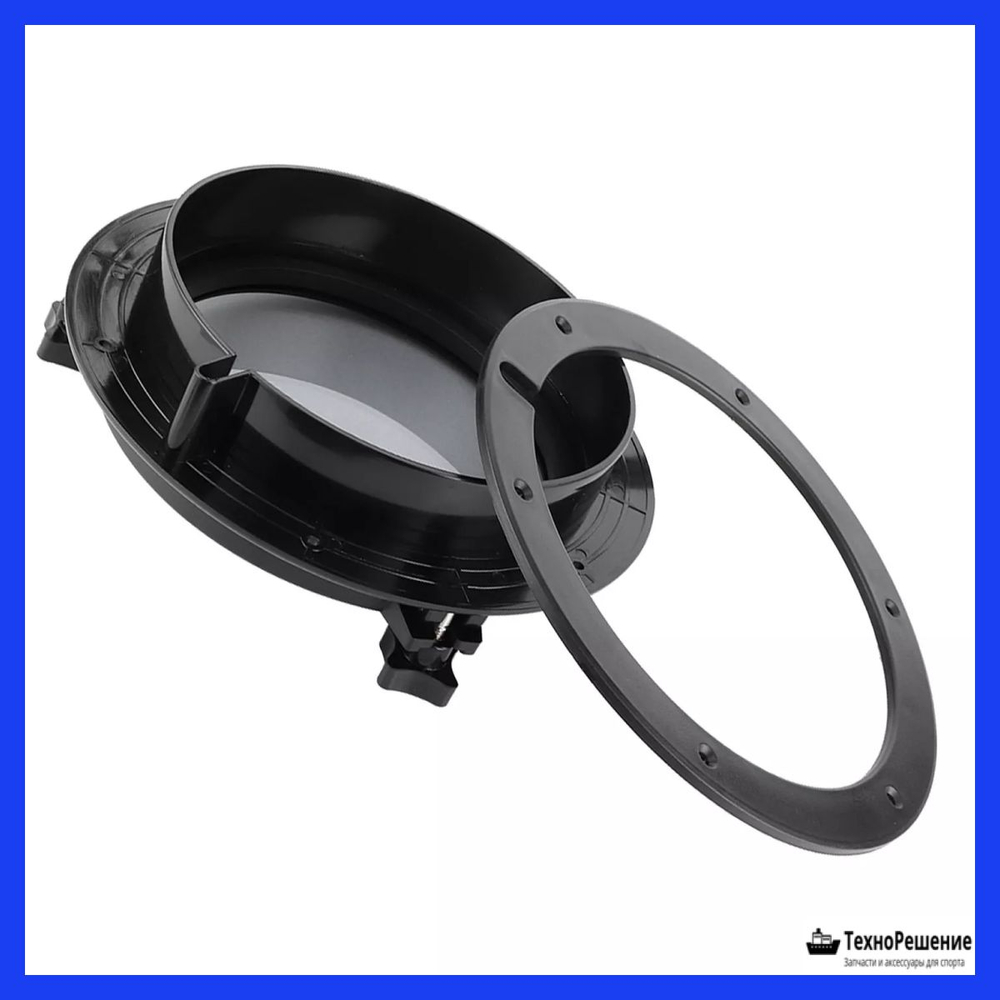 Иллюминатор круглый, 265 мм, черный