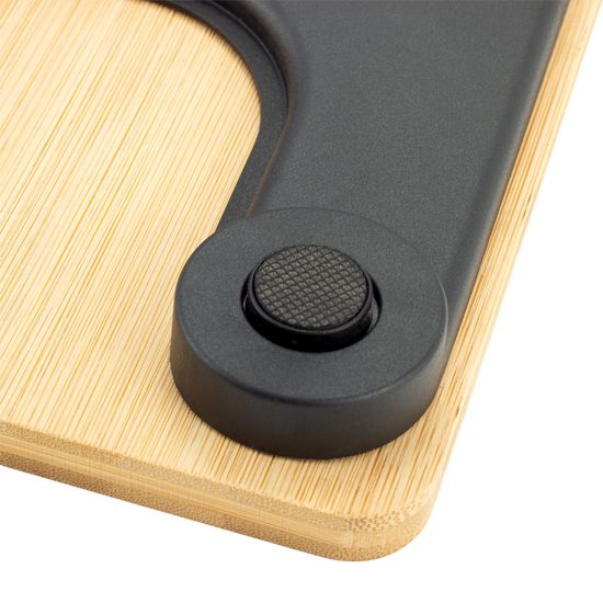 Весы напольные электронные Kamille KM-7113 платформа из бамбука