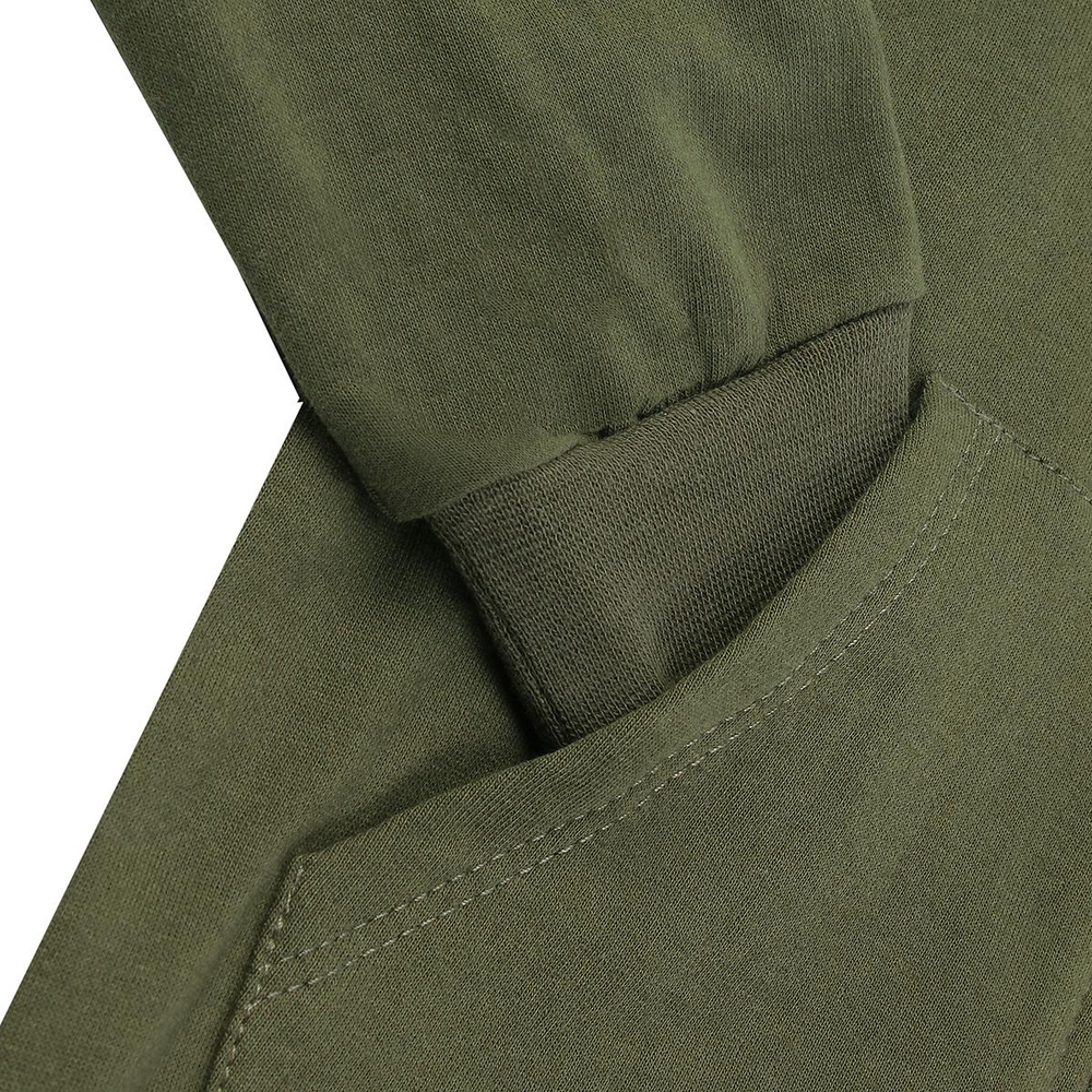 Джемпер д/мальчика футер M1121FN-2 р.92 т.хаки (Такро)