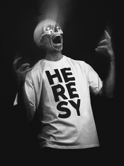 HERESY Футболка Оверсайз