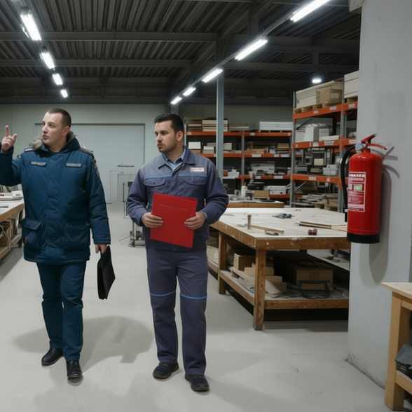 Склады. Программы противопожарных инструктажей, инструкции 2025