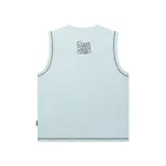 Майка Ymkashix face flower голубая